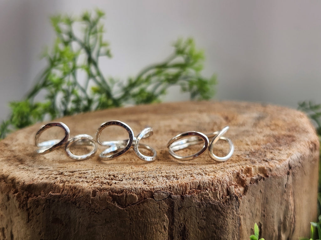 Organic textured ring