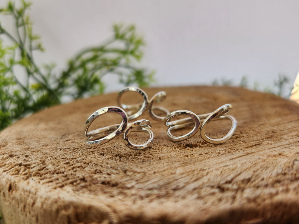 Organic textured ring