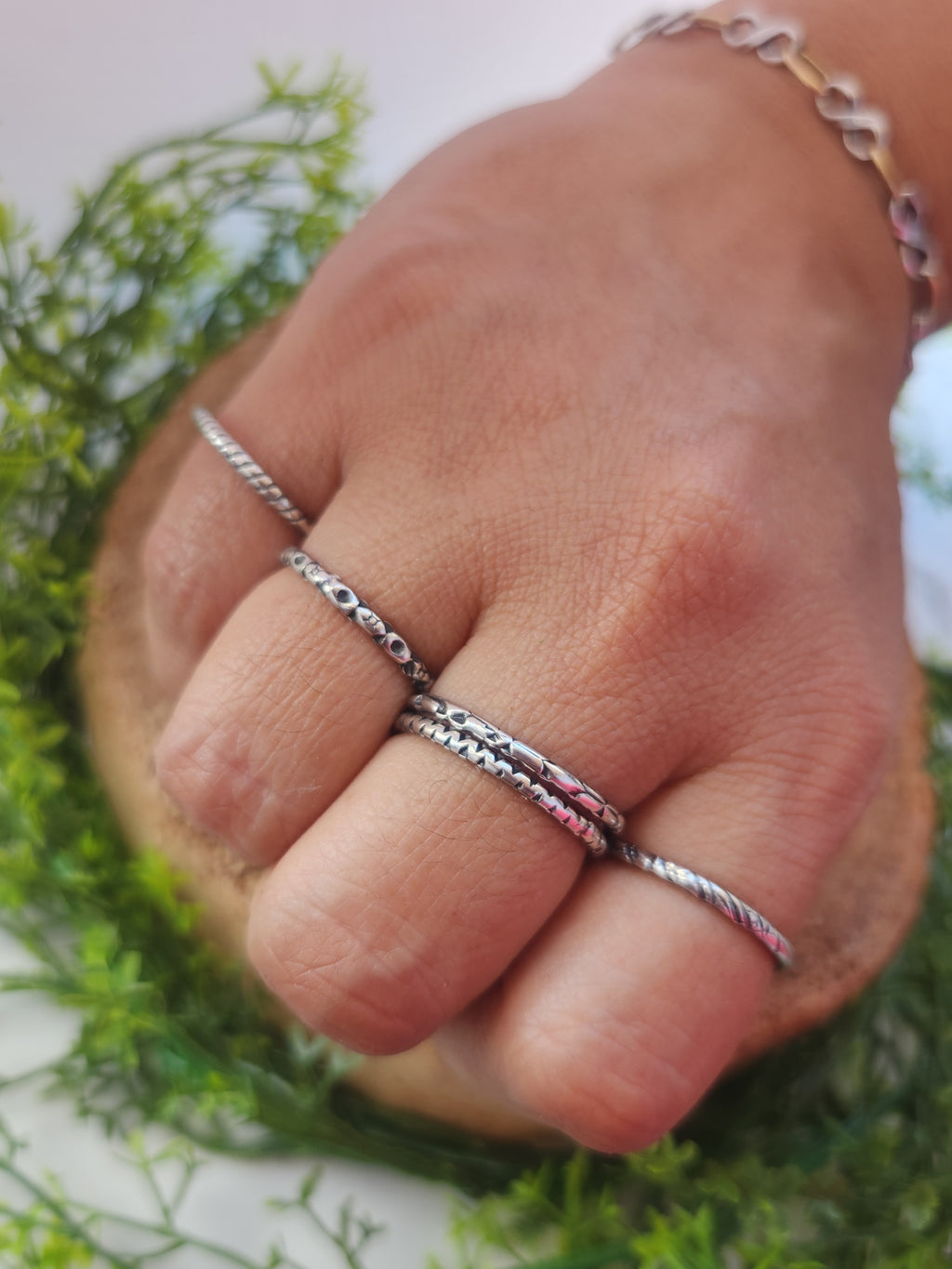 Textured ring