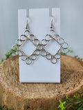Loopty-loops Squared earrings